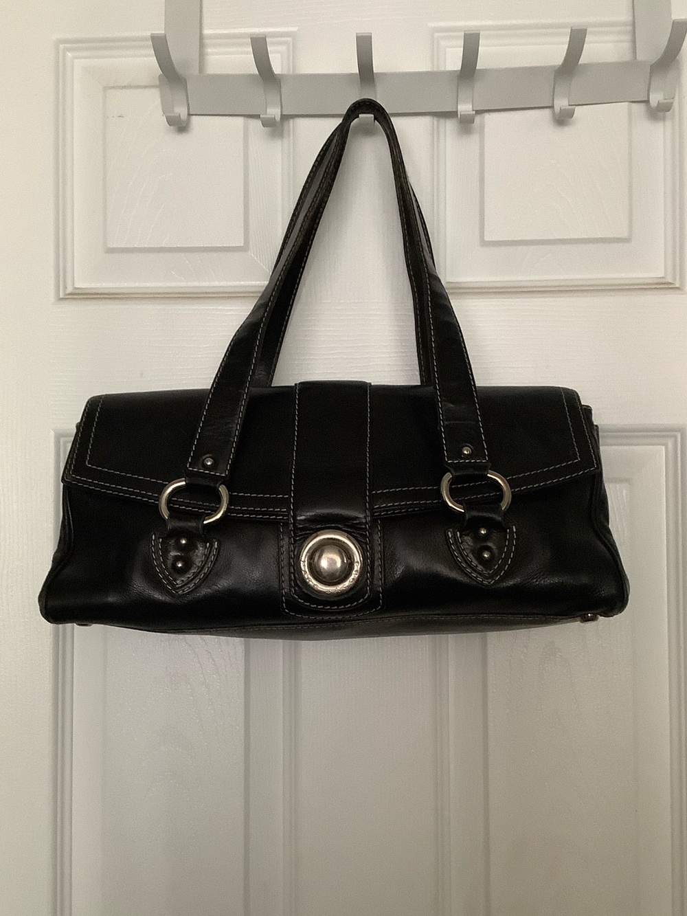VINTAGE Y2K MARC JACOBS – MAIN COLLECTION – BLACK DOCTOR BAG – EXCELLENT